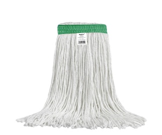 20 oz Rayon Wet Mop with Green Narrow Band